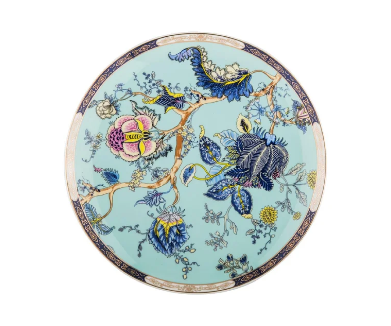 Oriental Blossom Tea Set Serene Blue